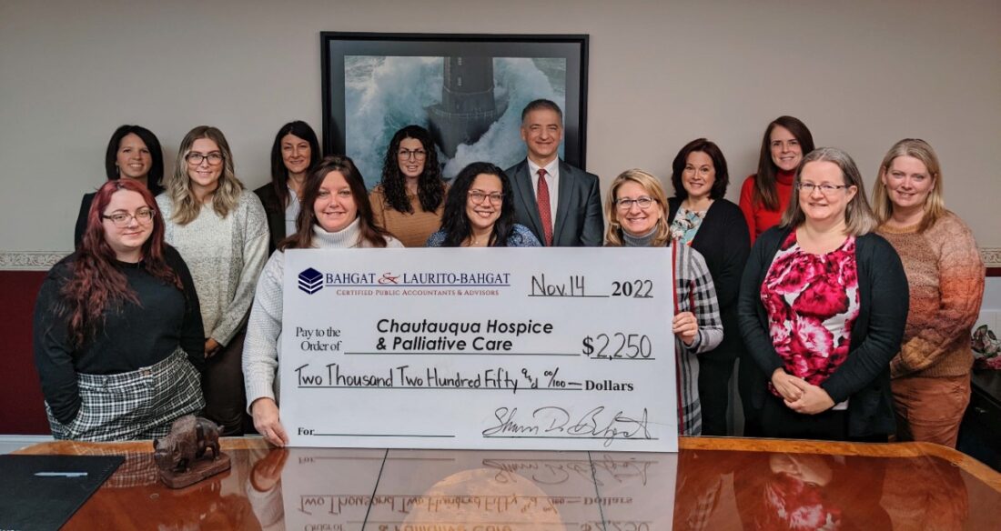 Accounting firm raises 2,250 for Hospice News, Sports, Jobs